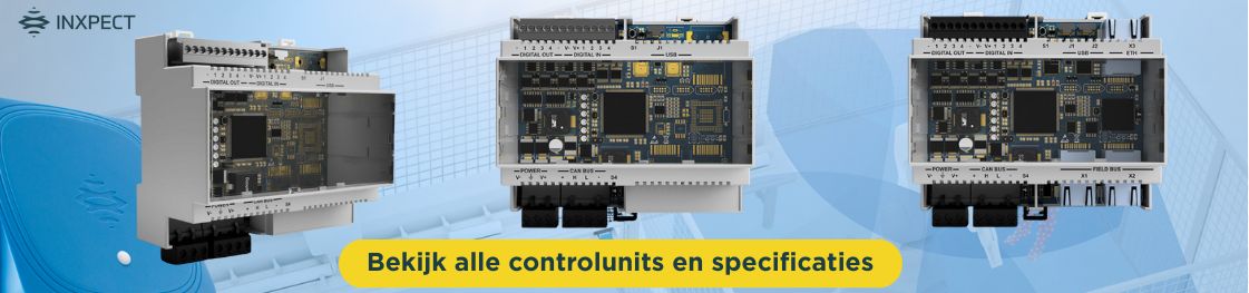 Overzicht Inxpect controlunits